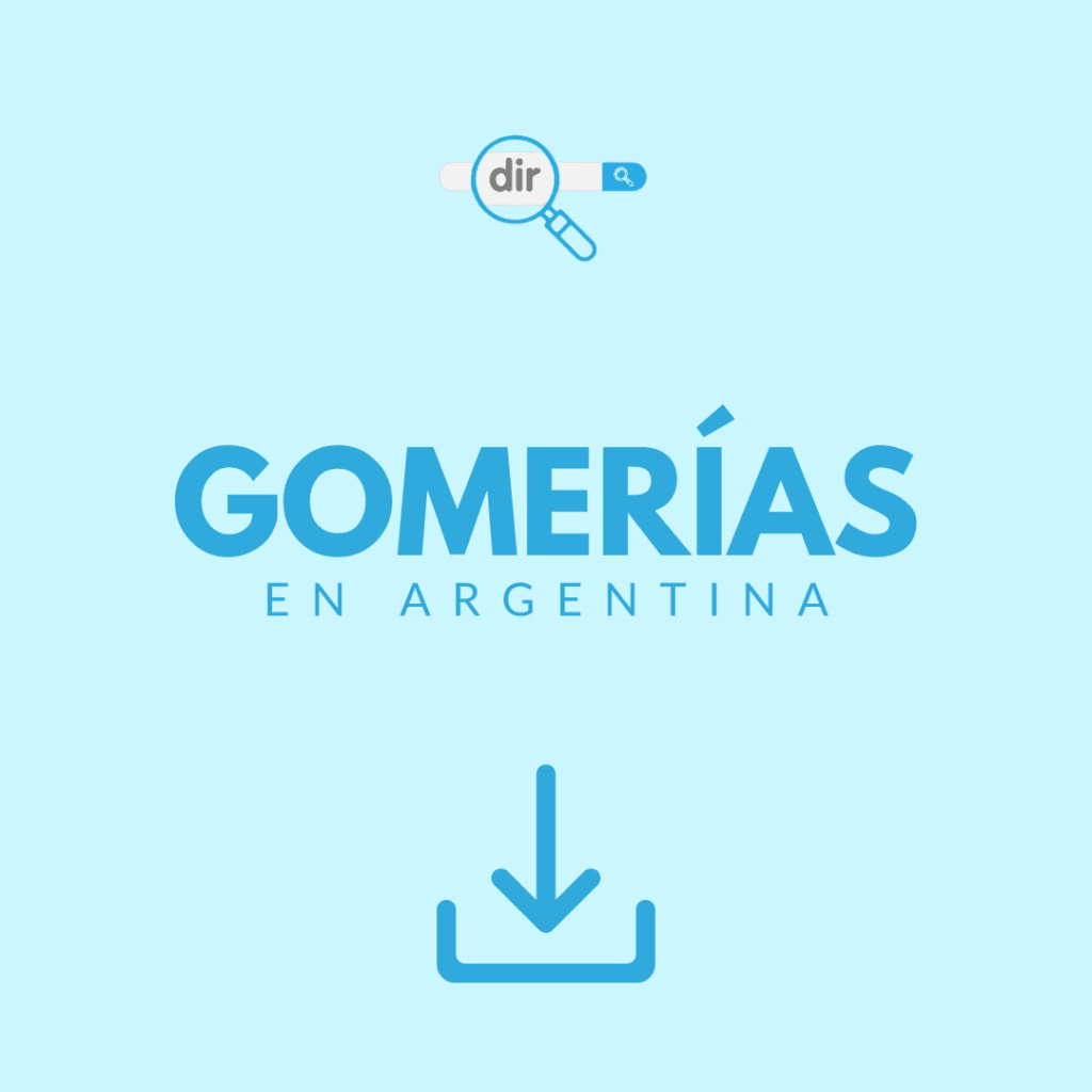 Gomerías en Argentina