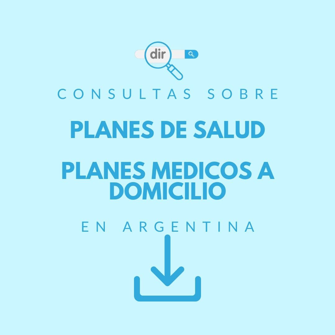 Consultas en Directorios de Salud - Base historica