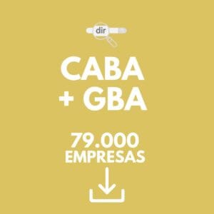 Base CABA + GBA: 79.000 empresas y negocios