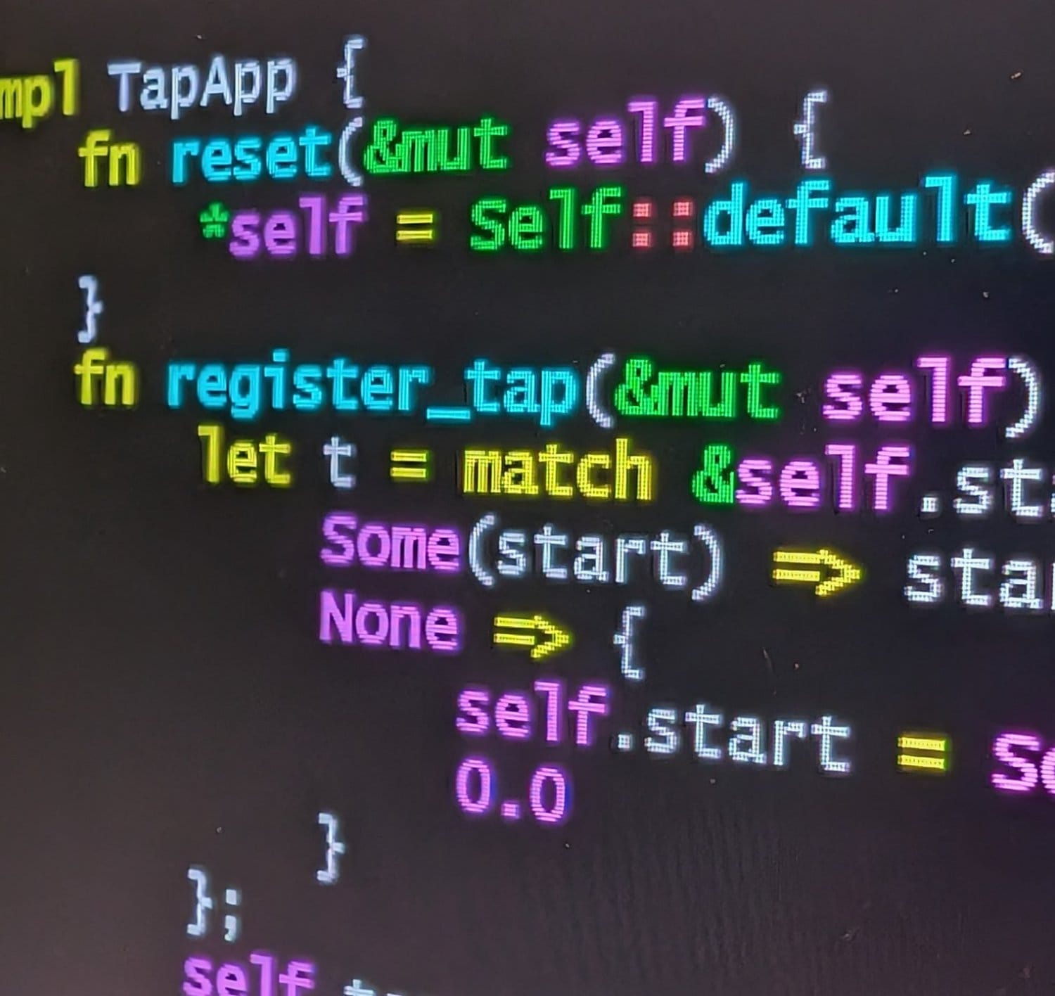 Codigo de software en pantalla: desarrollo de sistemas a medida para empresas