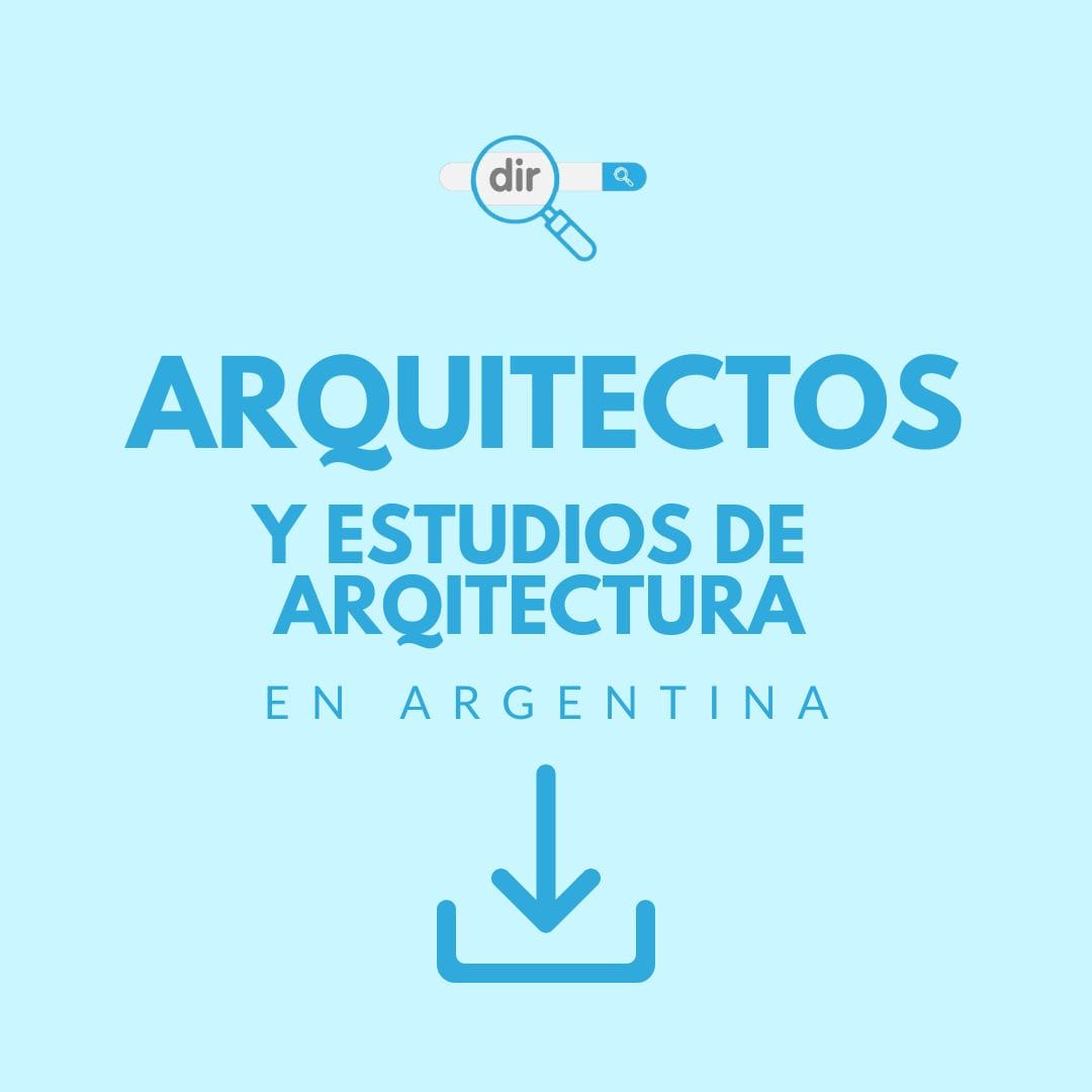 Base de Arquitectos y Estudios de Arquitectura