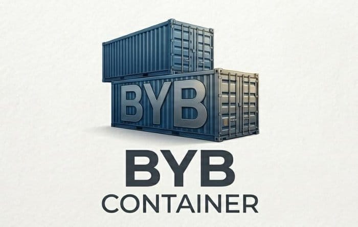 Logo de BYB Container, venta y alquiler de contenedores maritimos en Turdera