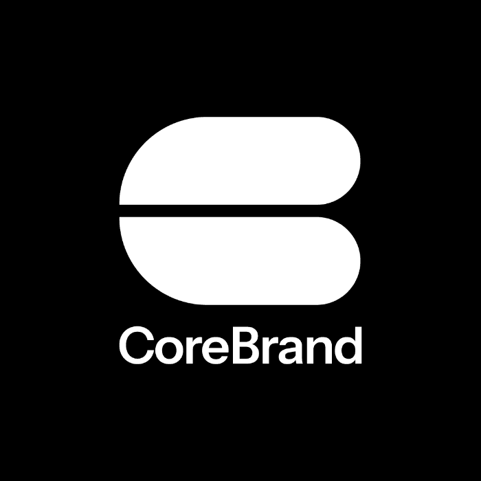 Logo de CoreBrand, estudio de diseño y branding en Junín