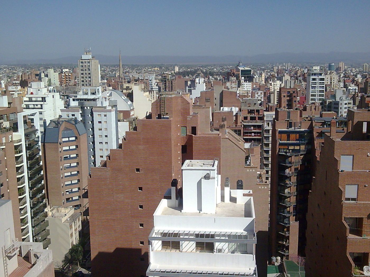 Vista de la ciudad de Córdoba, Argentina