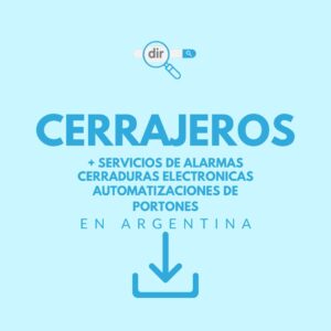 Base de Cerrajerías y Afines Argentina: 3.677 empresas con teléfono y WhatsApp