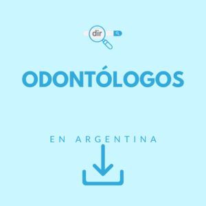 Base de Odontólogos y Centros Odontológicos: 26.347 contactos con teléfono y WhatsApp